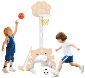 Carrinho de brinquedo infantil para andar, andar e puxar, carrinho infantil com alça de corda branca