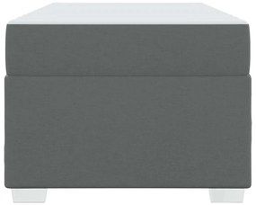 Estrutura da Cama Outros Cinzento escuro 90 x 190 cm tecido