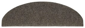 Tapetes de escada autoadesivos 30 pcs 65x21x4 cm antracite