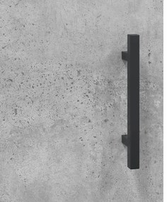 Mesa de centro 90x50x40 madeira processada cinza cimento