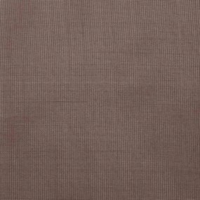 Cortinas de voile com aba 2 pcs castanho