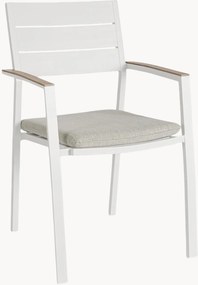Cadeiras para exterior com almofadas Zelmar, conjunto de 4