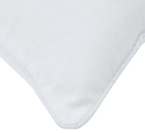 Edredão com travesseiro 3 pcs Branco 200 x 200 cm Microfibra