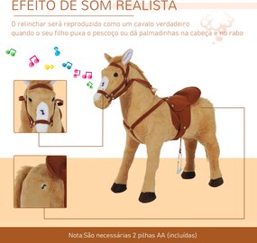 Cavalo de Brinquedo para Crianças de +3 Anos Cavalo de Brinquedo com S