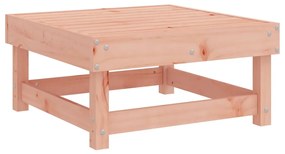 7 pcs conjunto lounge de jardim madeira de douglas maciça
