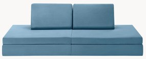Sofá modular de brincar para crianças em veludo artesanal Mila