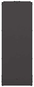 Suporte para lenha 40x30x80 cm aço laminado a frio preto