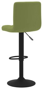 Bancos de bar 2 pcs veludo verde-claro