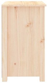 Mesa de cabeceira 50x35x61,5 cm madeira de pinho maciça
