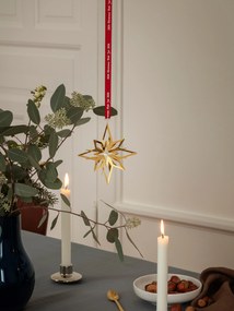 Ornamento para árvore de Natal com 2 fitas CC