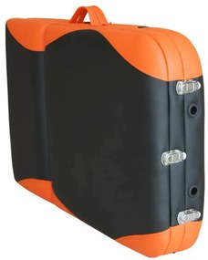 Marquesa Tylino Dobrável ´- Preto e Laranja - Design Moderno