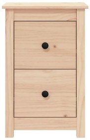 Mesa de cabeceira 40x35x61,5 cm madeira de pinho maciça
