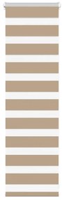 vidaXL Cortina de zebra 40x100 cm largura do tecido 35,9 cm poliéster