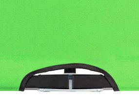Espreguiçadeira/cama dobrável para 2 pessoas aço verde