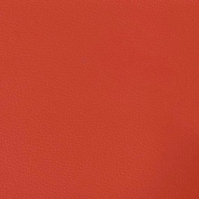 Painel parede 12 pcs 30x15 cm couro artificial 0,54 m² vermelho