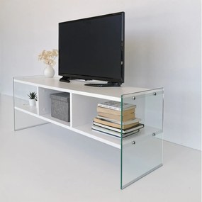 Suporte de TV TV400 – Branco – 120 cm x 45 cm x 35 cm