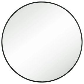 Espelho redondo Ø 76 cm Preto