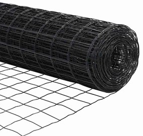Cerca Euro Cinza 0,6x25 m Aço