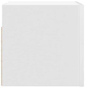 Armário de parede para TV 30,5x30x30 cm branco