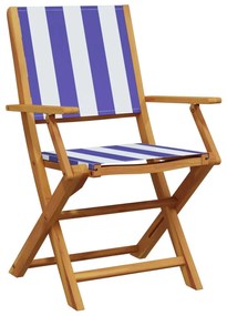 3pcs conjunto bistrô tecido/madeira maciça padrão azul e branco