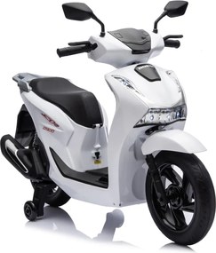 Mota eletrica bateria 12V para Crianças Scooter HONDA SH125I Branca