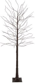 Candeeiro de pé de Natal Árvore castanho 180cm incl. LED com temporizador IP44 - Ki