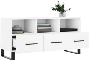 Móvel de TV 102x36x50 cm derivados de madeira branco