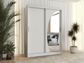 Roupeiro Hartford 503, Branco, 200x150x62cm, 125 kg, Portas de roupeiro: Deslizante