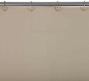 Cortina de Duche Versa Bege PVC (180 x 180 cm)