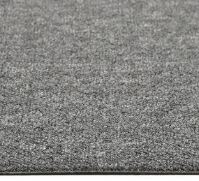 Ladrilhos carpete para pisos 20 pcs 5 m² 50x50 cm cinzento