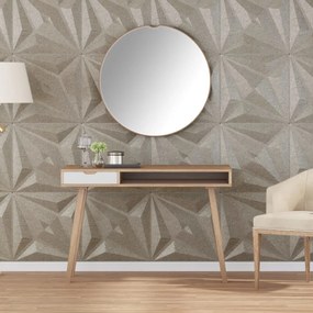 Painéis de parede 48 pcs 50x50 cm 12m² XPS estrela betão