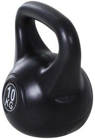 HOMCOM Peso Russo de 10 kg Kettlebell Preenchido de Areia com Punho La