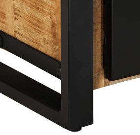 Móvel de TV 80x30x40 cm madeira mangueira áspera maciça