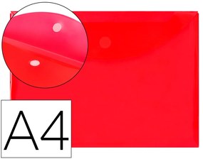 Bolsa Porta Documentos Din A4 Vermelho