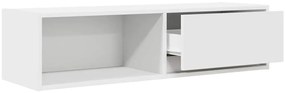 Móvel de TV 100x31x25,5 cm derivados de madeira branco