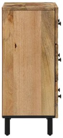 Móvel de apoio 60x33x75 cm madeira de mangueira maciça