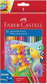 Conjunto de lápis de aguarela Aquarell, conjunto de 36