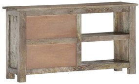 Móvel de TV 100x30x55 cm madeira de mangueira maciça