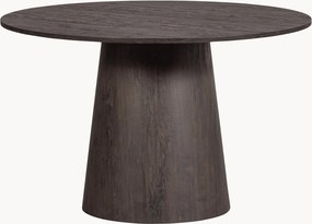 Mesa de jantar redonda com efeito madeira Maan, Ø 120 cm