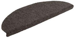 Tapetes de escada autoadesivos 30 pcs 65x21x4 cm antracite