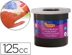Estojo Jovi Pintura a Dedos 125 Ml Preto Opaco