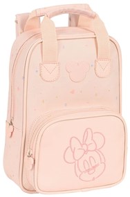 Mochila Escolar Minnie Mouse Cor de Rosa (20 X 28 X 8 cm)