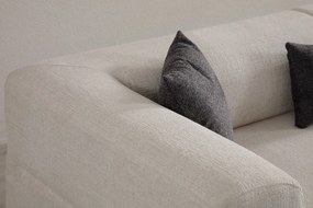 Sofá de 3 Lugares Gio – Branco – 225 cm x 93 cm x 75 cm