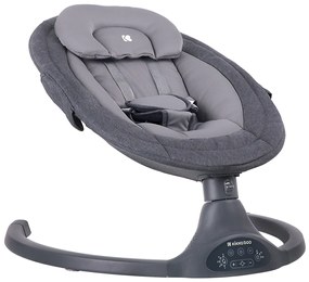 Cadeira baloiço para bebé eléctrico de lado a lado Codie Dark Cinzento