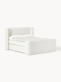 Cama divã em bouclé Perla