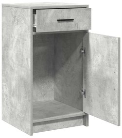 Sideboard vidaXL Cinzento Concreto 40x41x75 cm Madeira de Engenharia