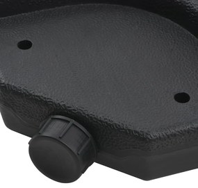 Guarda-sol de jardim com base portátil verde