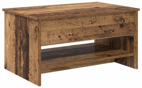 vidaXL Mesa de centro Madeira Antiga 80 x 50,5 x 41,5 cm