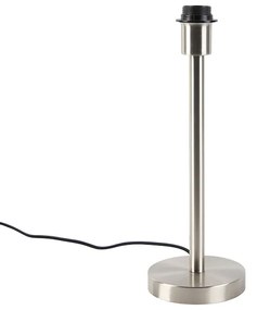 Candeeiro de mesa moderno em aço sem abajur - Simplo Moderno