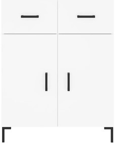 Armário alto 69,5x34x180 cm derivados de madeira branco